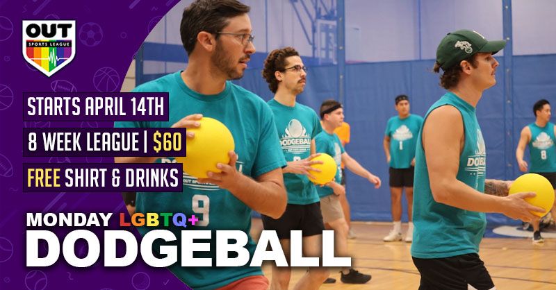 LGBTQ+ Monday Dodgeball League