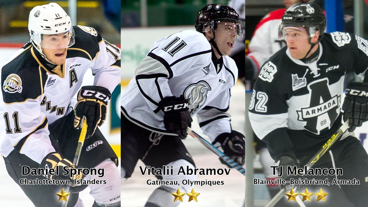 Charlottetown Islanders at Gatineau Olympiques at Centre Slush Puppie