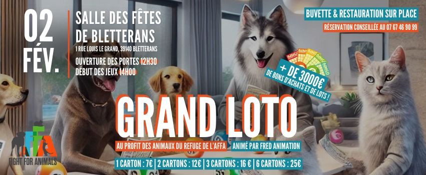 GRAND LOTO DU REFUGE