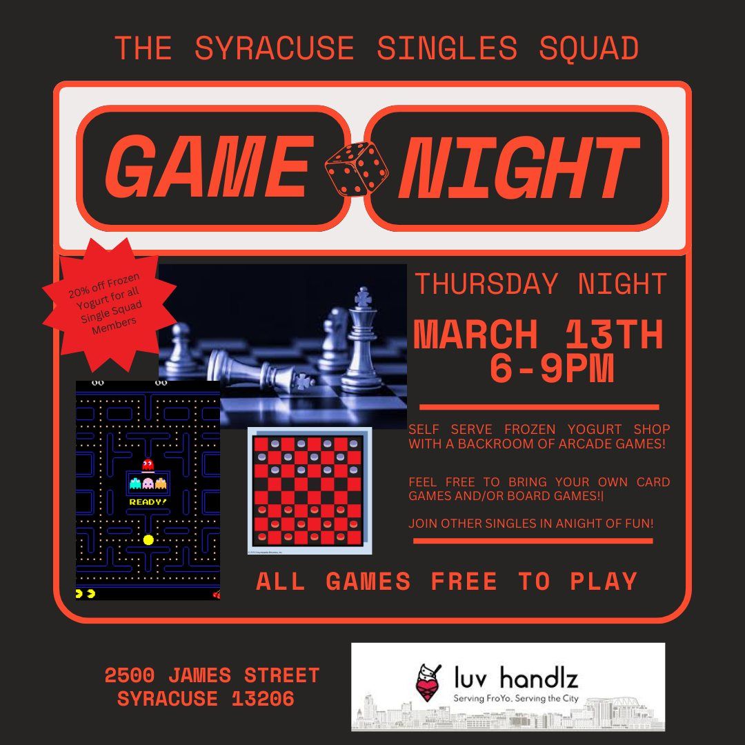 The Syracuse Singles Squad: Game Night