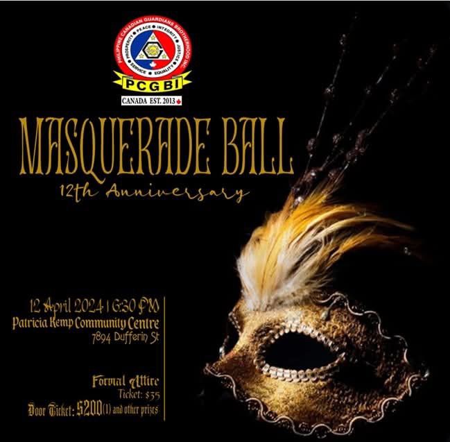 Masquerade Ball-PCGBI 12th Anniversary