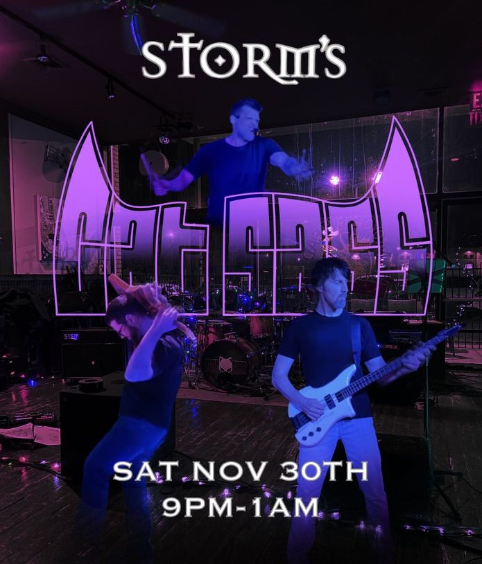 Cat Sass Live @ Storm\u2019s Bar !