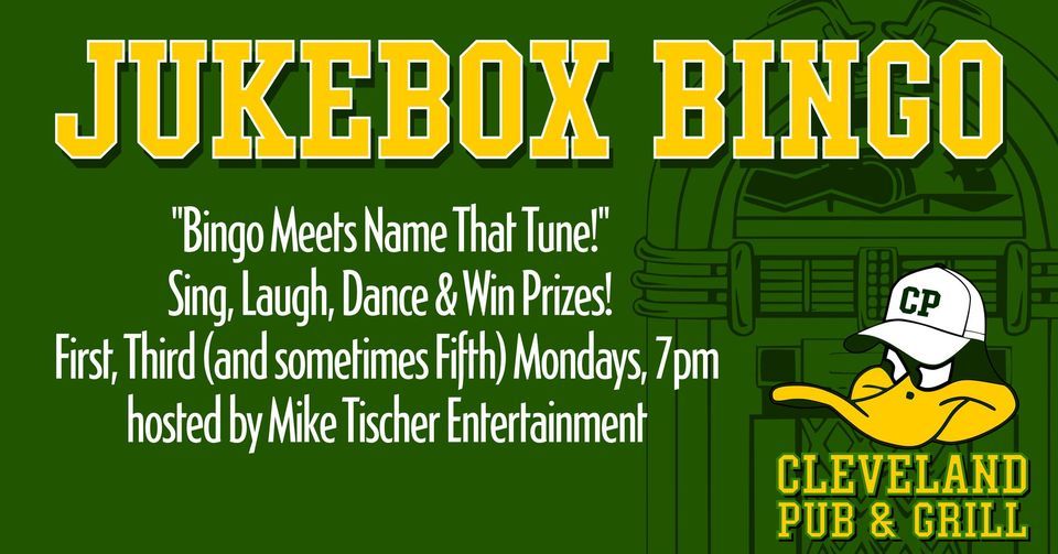 Jukebox Bingo!, Cleveland Pub & Grill, New Berlin, 30 May 2022