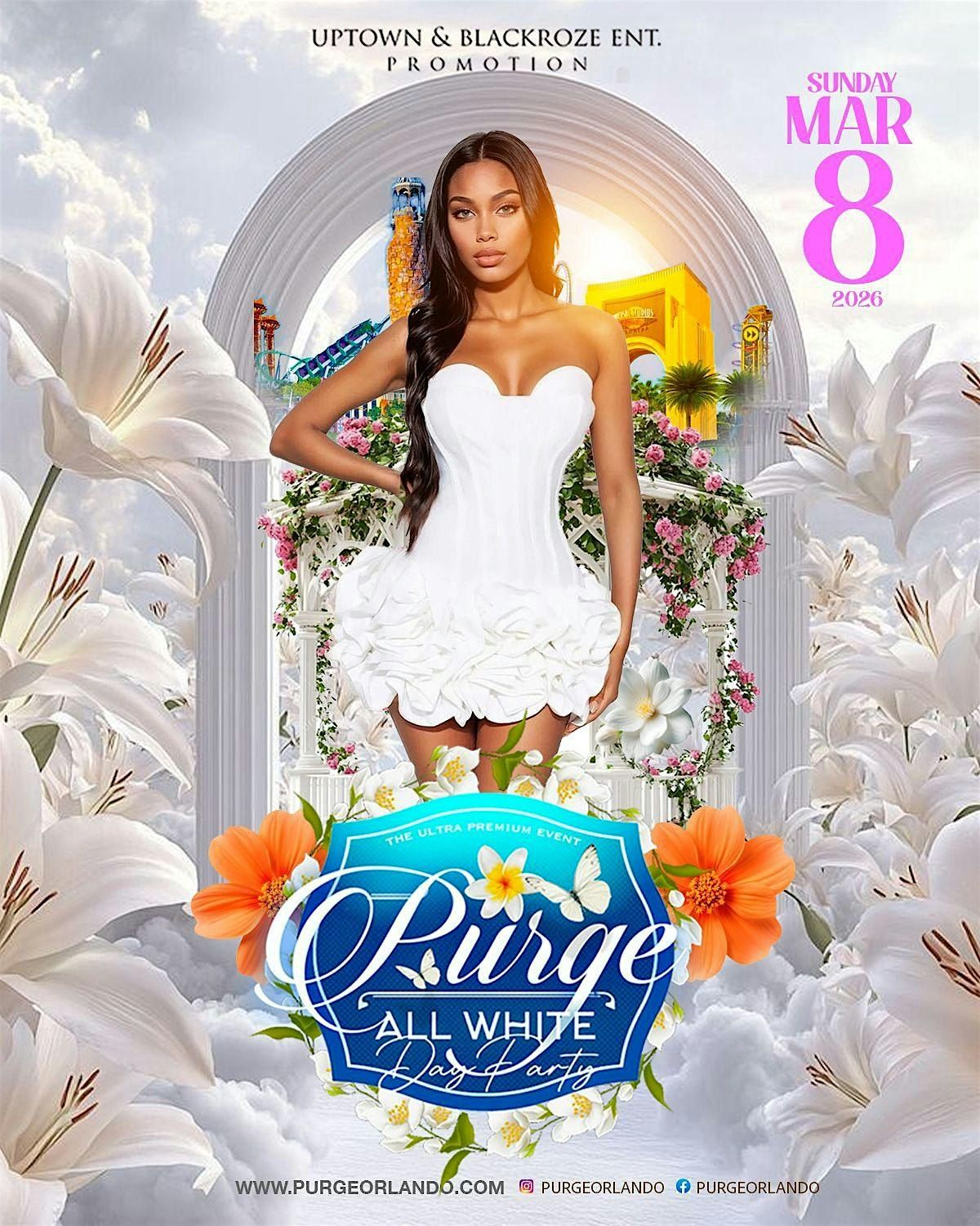 Purge All White Upscale Day Party