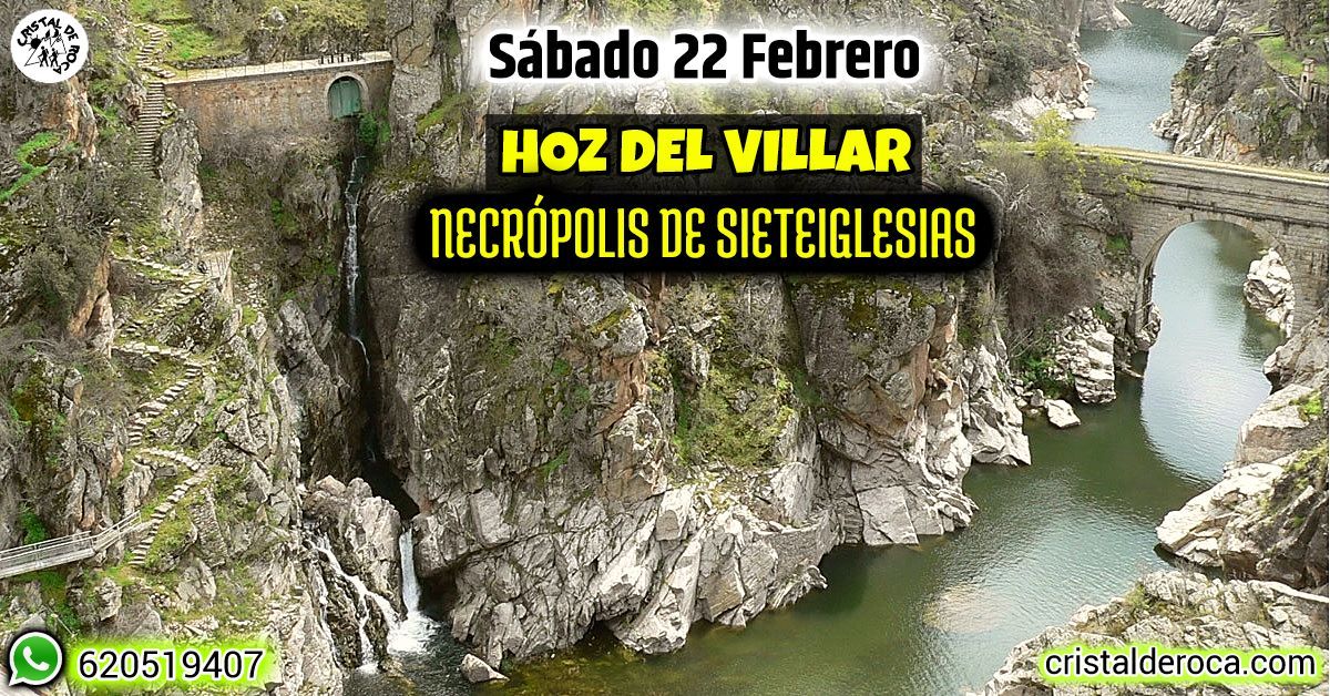 Hoz del Villar y Necr\u00f3polis de Sieteiglesias\ud83d\udc80