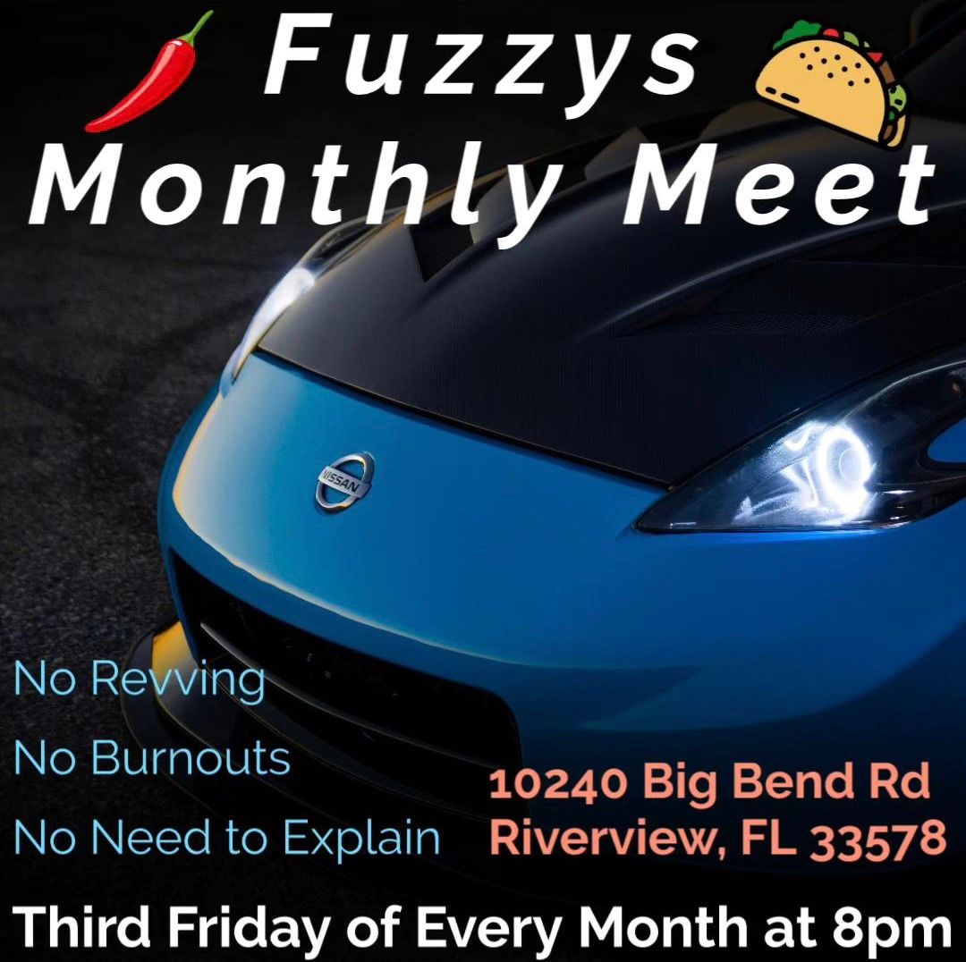 FUZZYS MONTHLY MEET