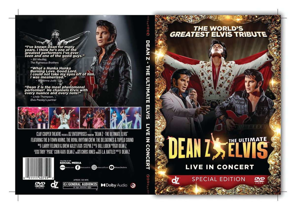 Dean Z - The Ultimate ELVIS at Liberty First Credit Union Arena