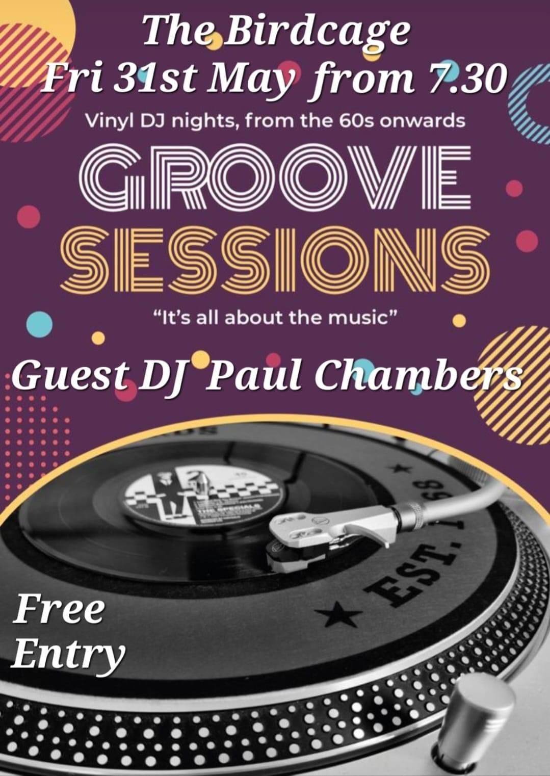 Groove Sessions 60's onwards......