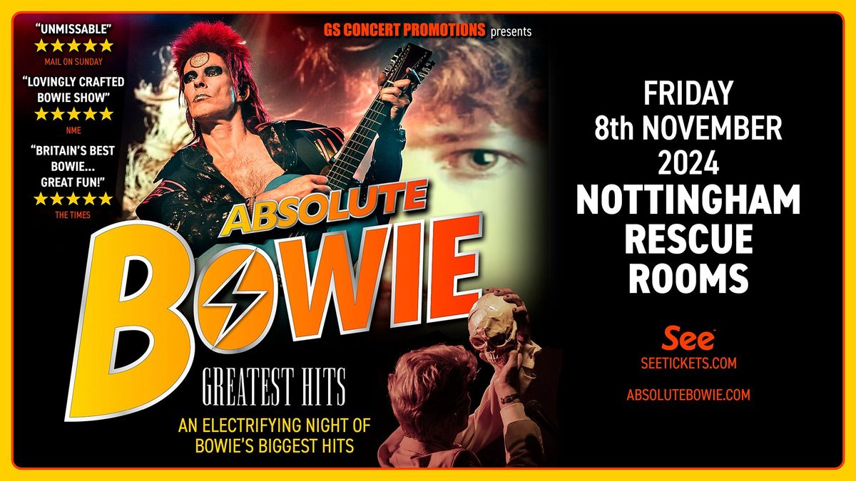 Absolute Bowie Hit Nottingham 2024