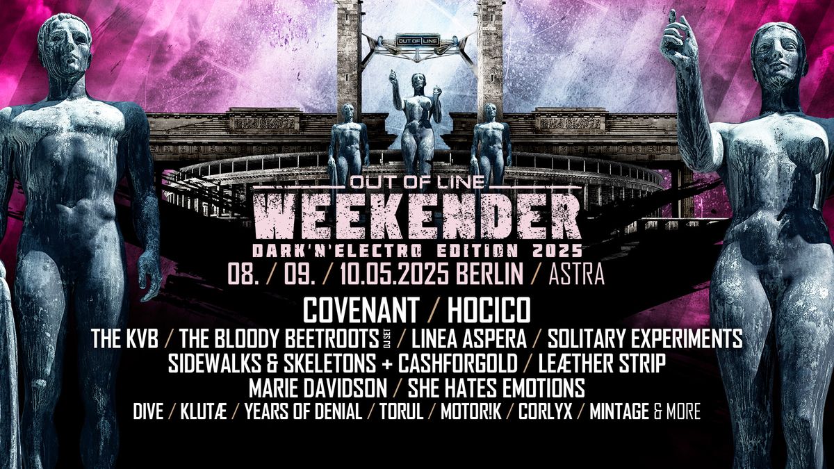 Out Of Line Weekender 2025 - Dark 'n Electro Edition \/\/ Covenant, The KVB, Hocico & More!