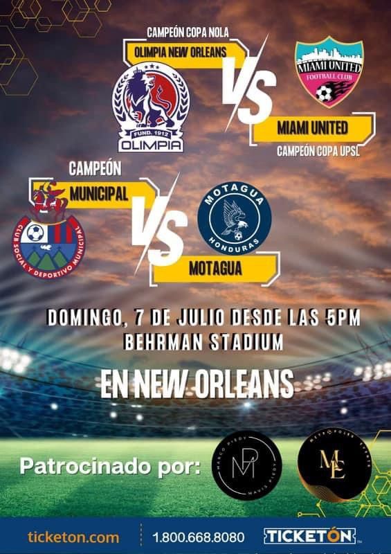 New Orleans Cup: Olimpia NOLA vs Miami United