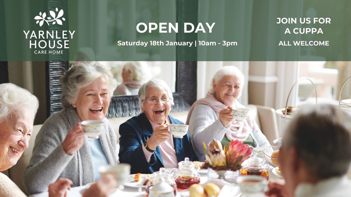 January Open Day 