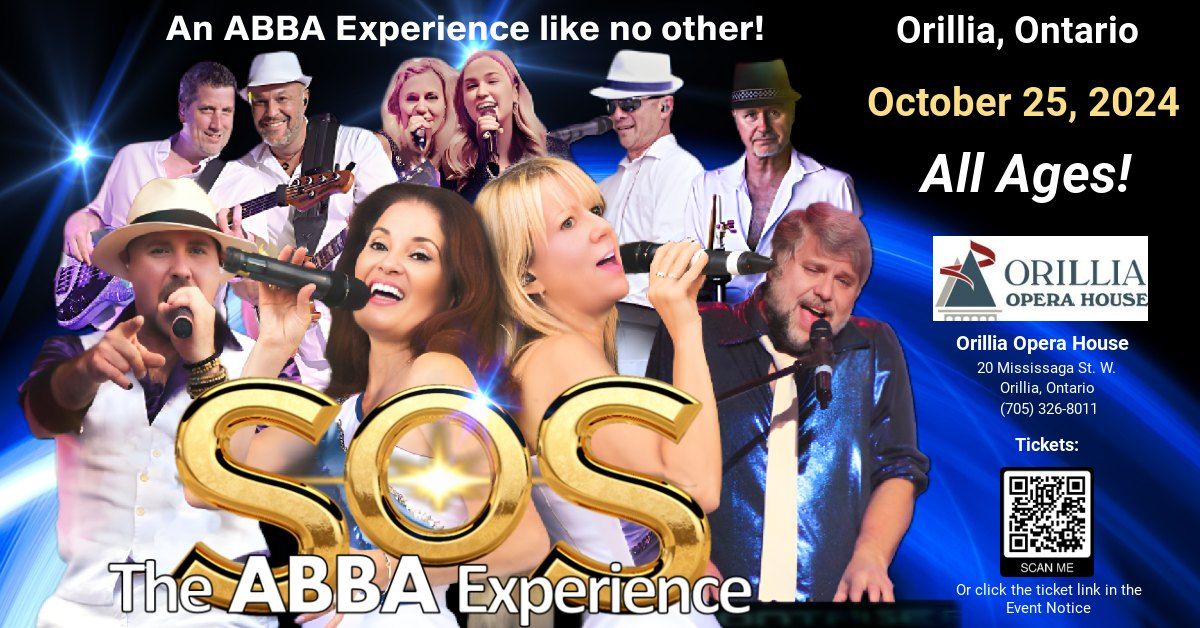 Orillia, Ontario | October 25, 2024 | SOS - The ABBA Experience @ Orillia Opera House