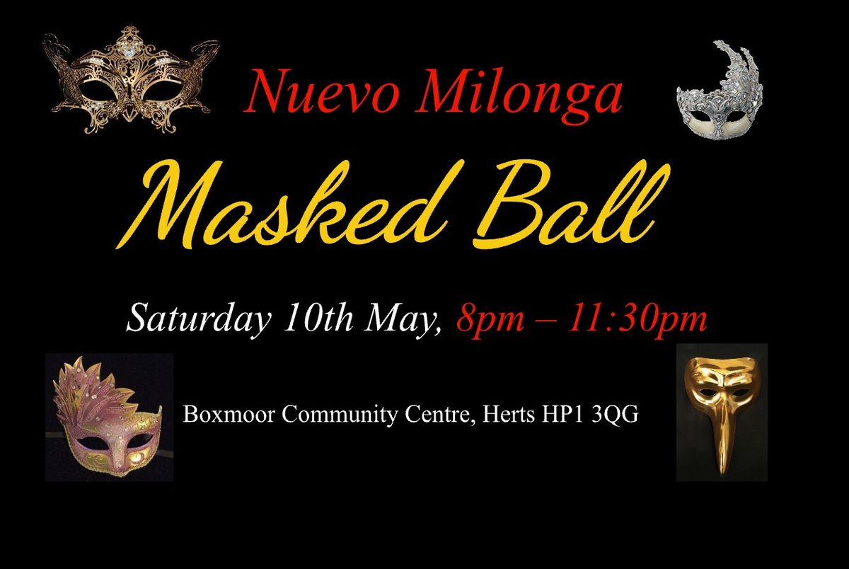 May Masked Ball - Nuevo Milonga