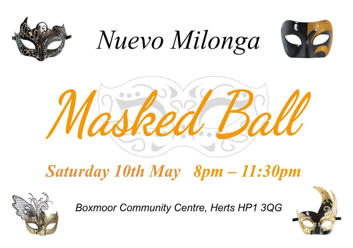 May Masked Ball - Nuevo Milonga