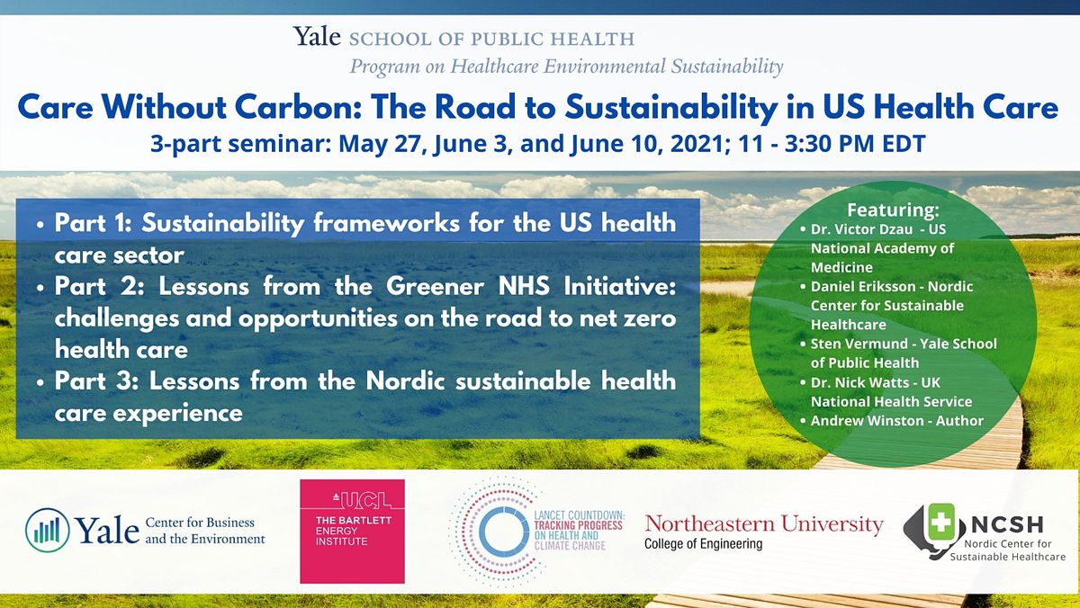 Care Without Carbon Symposium Recordings Online 31 December 2021