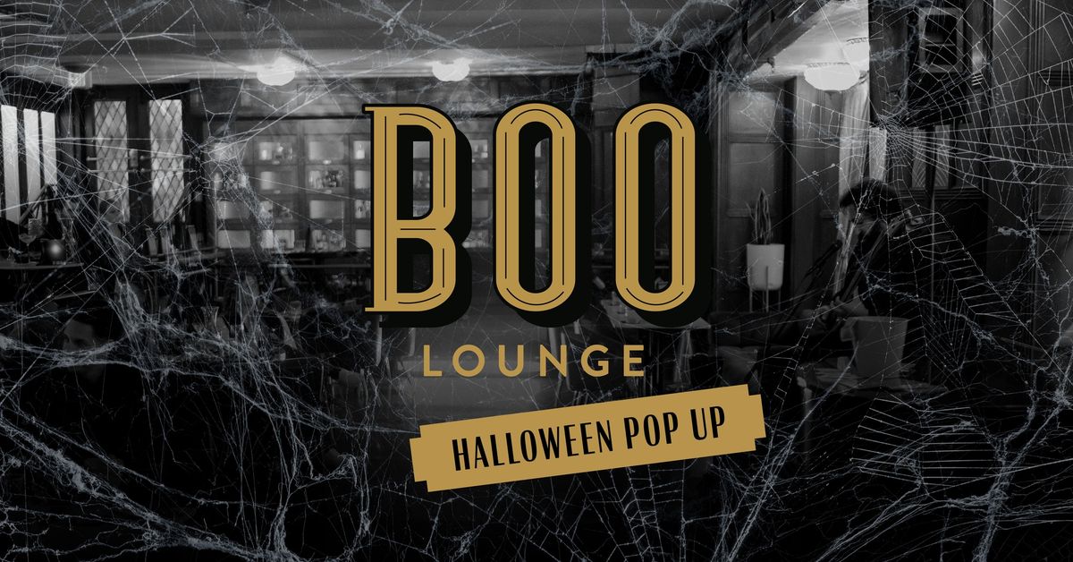 BOO Lounge Halloween Pop Up