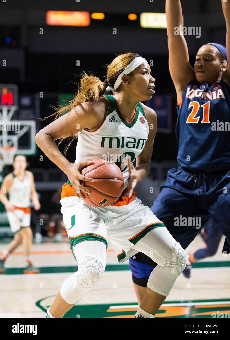 Virginia Cavaliers at Miami Hurricanes Womens Basketball