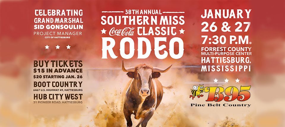 Classic Rodeo Southern Miss Coca-Cola Classic Rodeo, Forrest County Multi Purpose ...