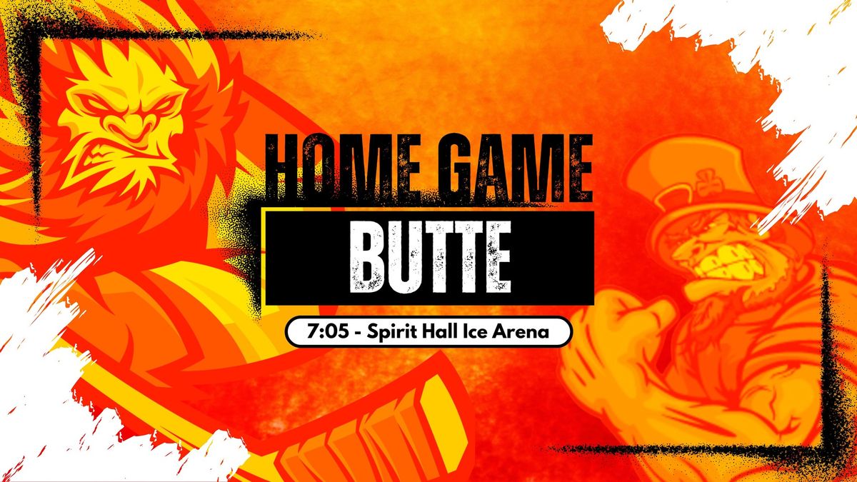 HOME - Last Home Game Before Playoffs: Wild vs. Butte Irish