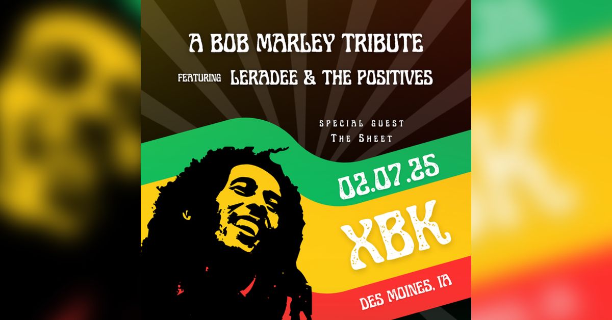 Bob Marley Tribute ft Leradee & The Positives