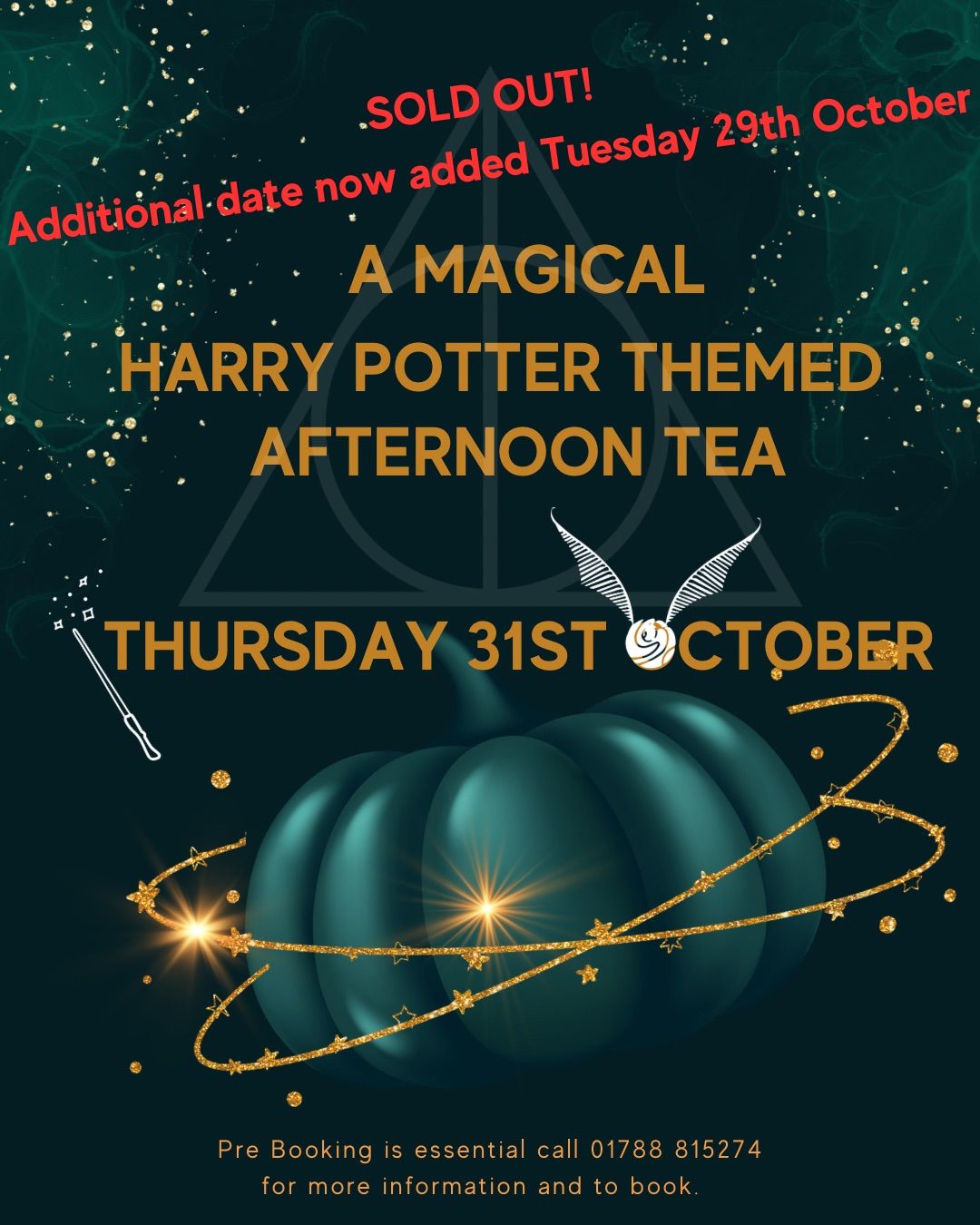 Harry Potter themed Afternoon Tea 