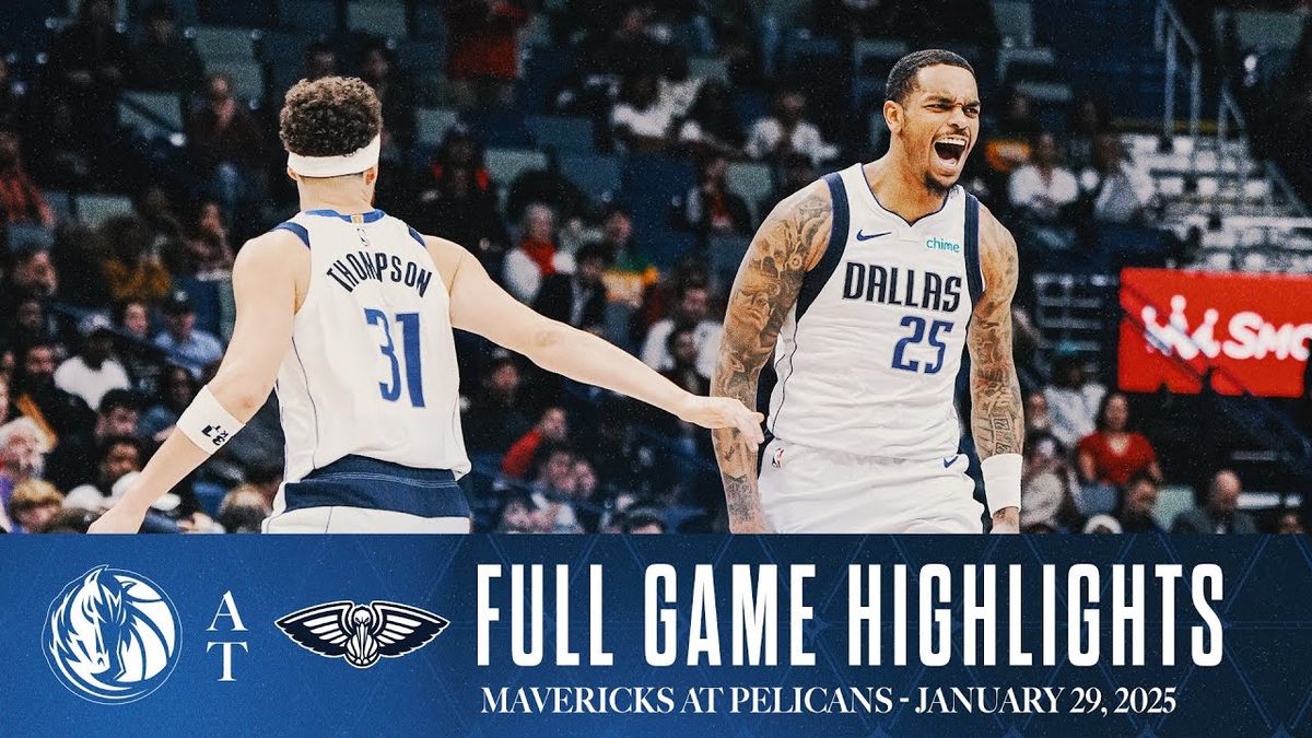 Dallas Mavericks at New Orleans Pelicans at Smoothie King Center