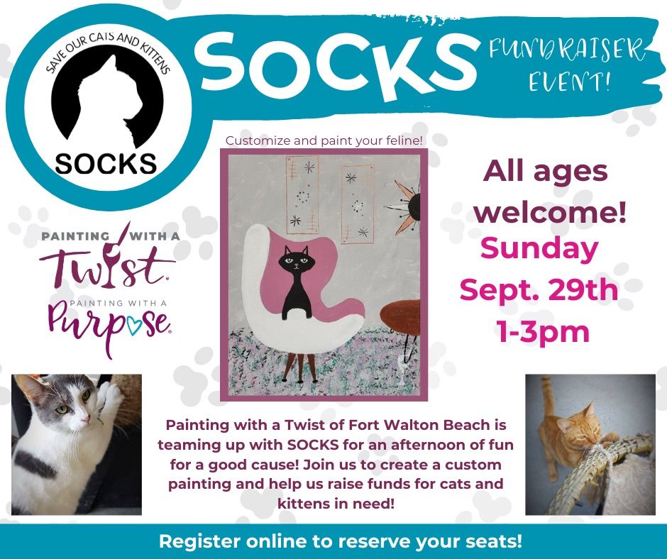 Painting with a Purpose: SOCKS Fundraiser