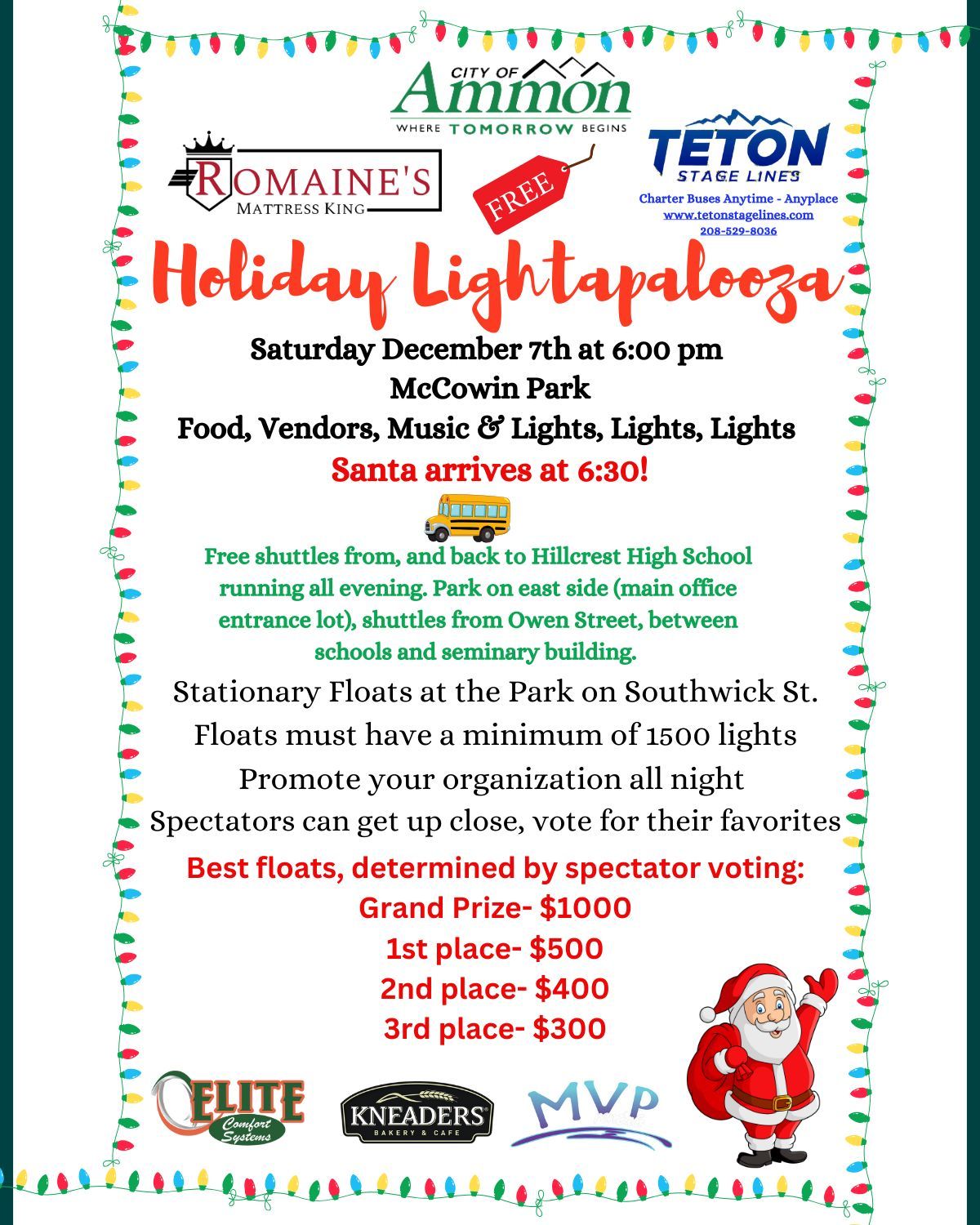 Ammon Holiday Lightapalooza