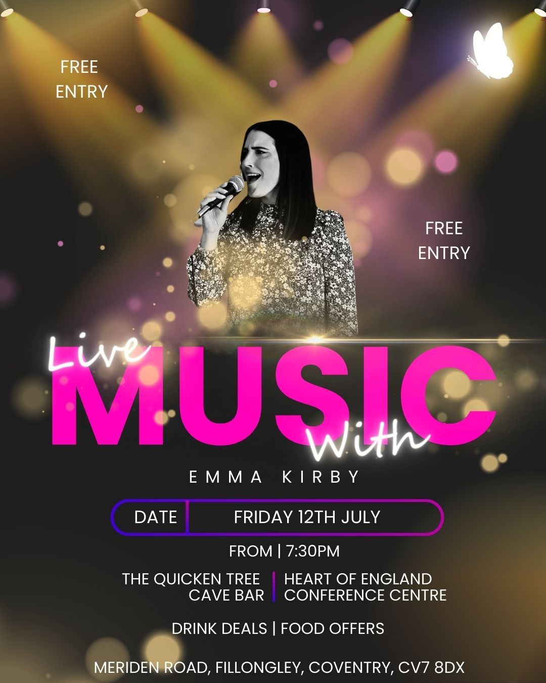 Live Music from Emma Kirby