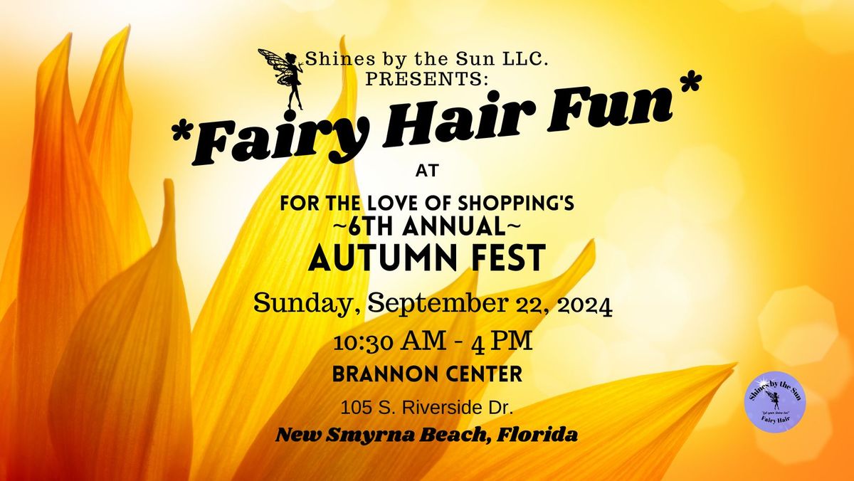 Fairy Hair Fun at the *6th Annual* Autumn Fest 