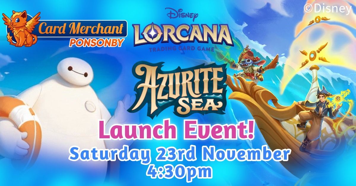 CM Ponsonby - Disney Lorcana Azurite Sea Launch Event