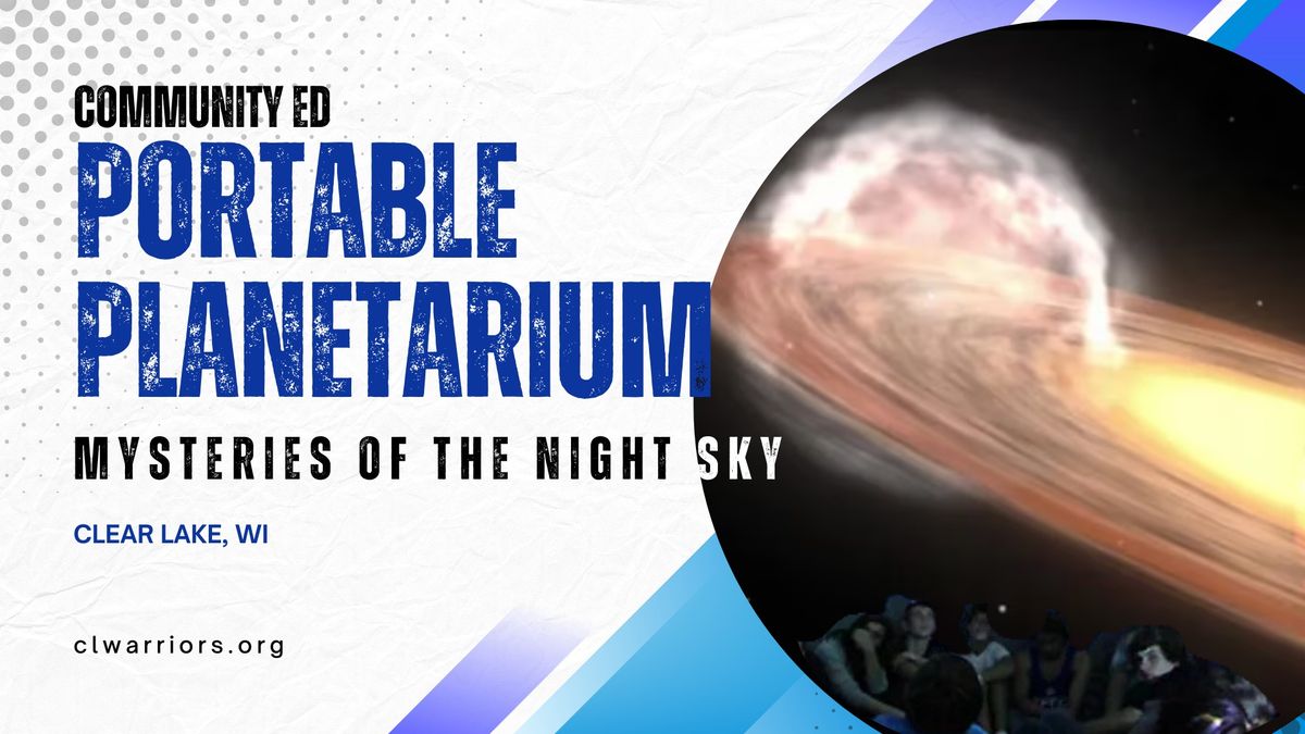 Portable Planetarium: Mysteries of the Night Sky 