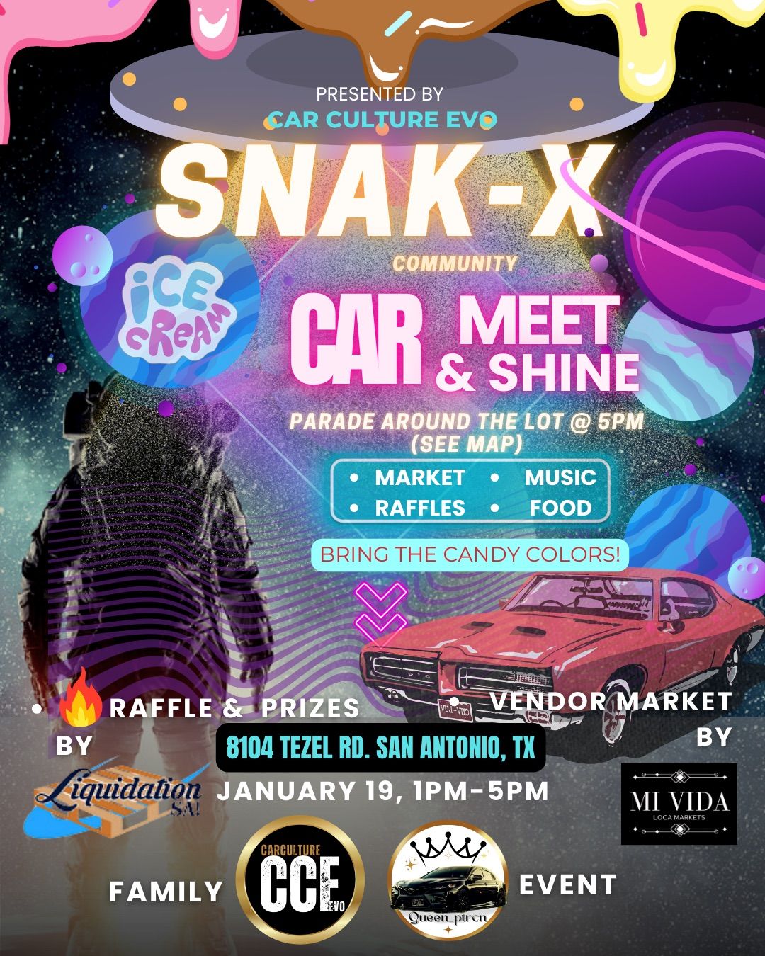 Car Culture Evo Presents: SNAK-X Car Meet & Shine