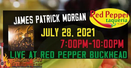 James Patrick Morgan Live at Red Pepper Buckhead