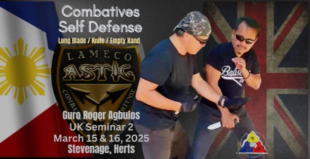 Lameco Astig UK Seminar with Guro Roger Agbulos 