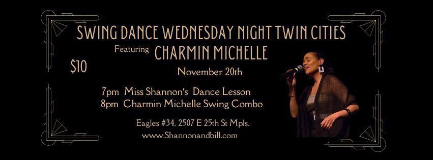 Charmin Michelle Swing Combo at Swing Dance Wednesday 11\/20