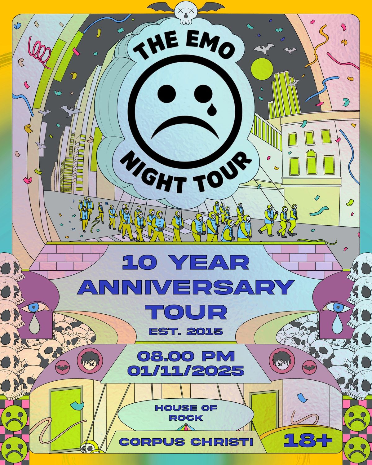 THE EMO NIGHT 10 YEAR ANNIVERSARY TOUR