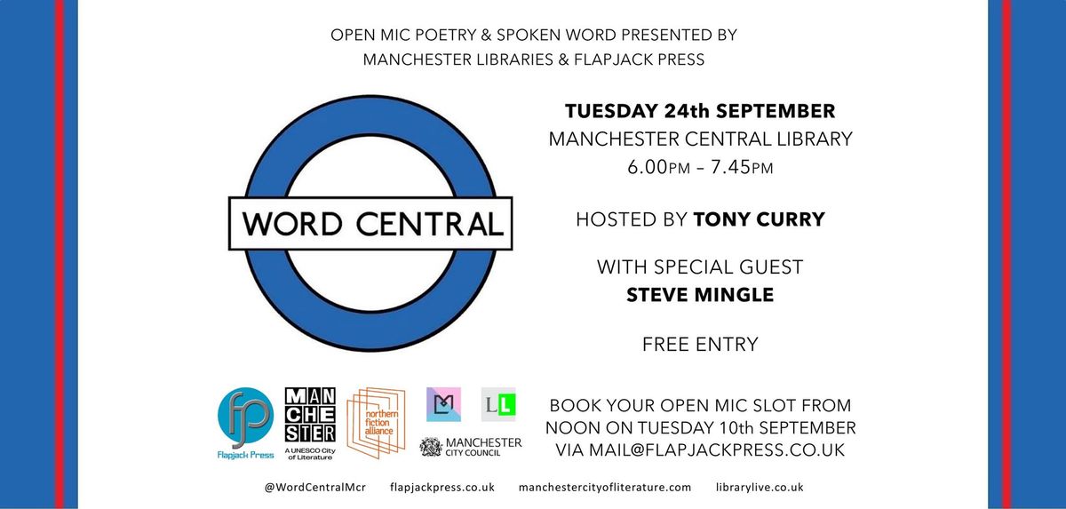 Word Central with special guest Steve Mingle