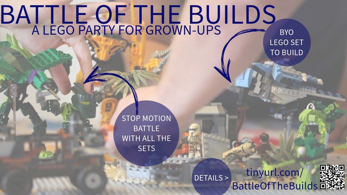 Battle of the Builds: A Lego Party for Grown-Ups