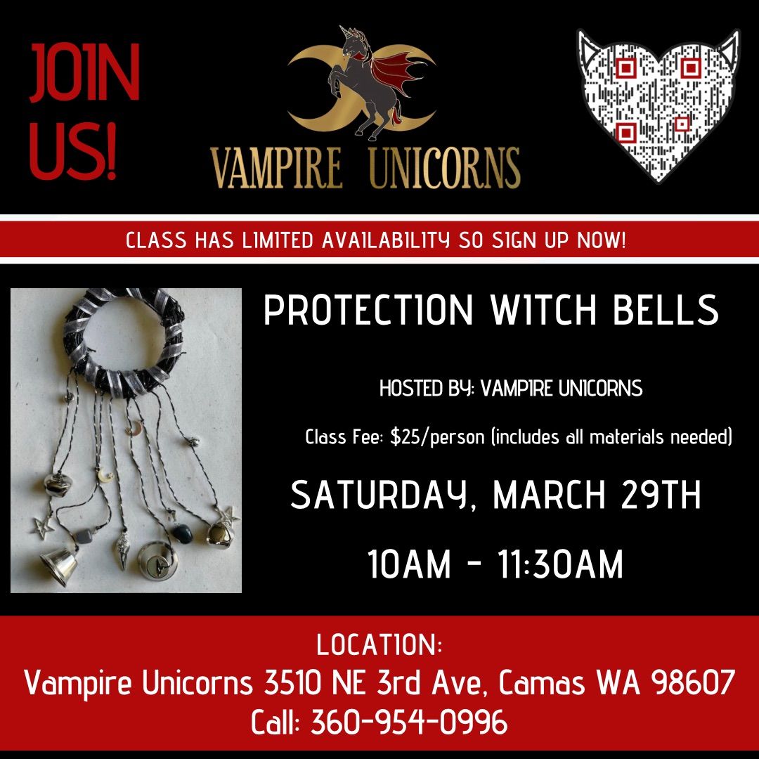 Protection Witch Bells