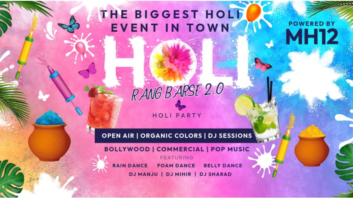 Biggest Holi Event Rang Barse 2.0