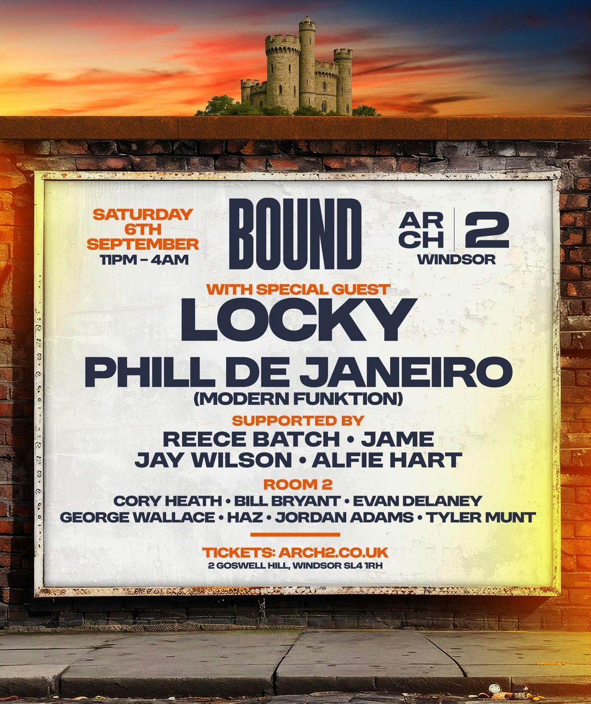 BOUND EVENTS presents LOCKY