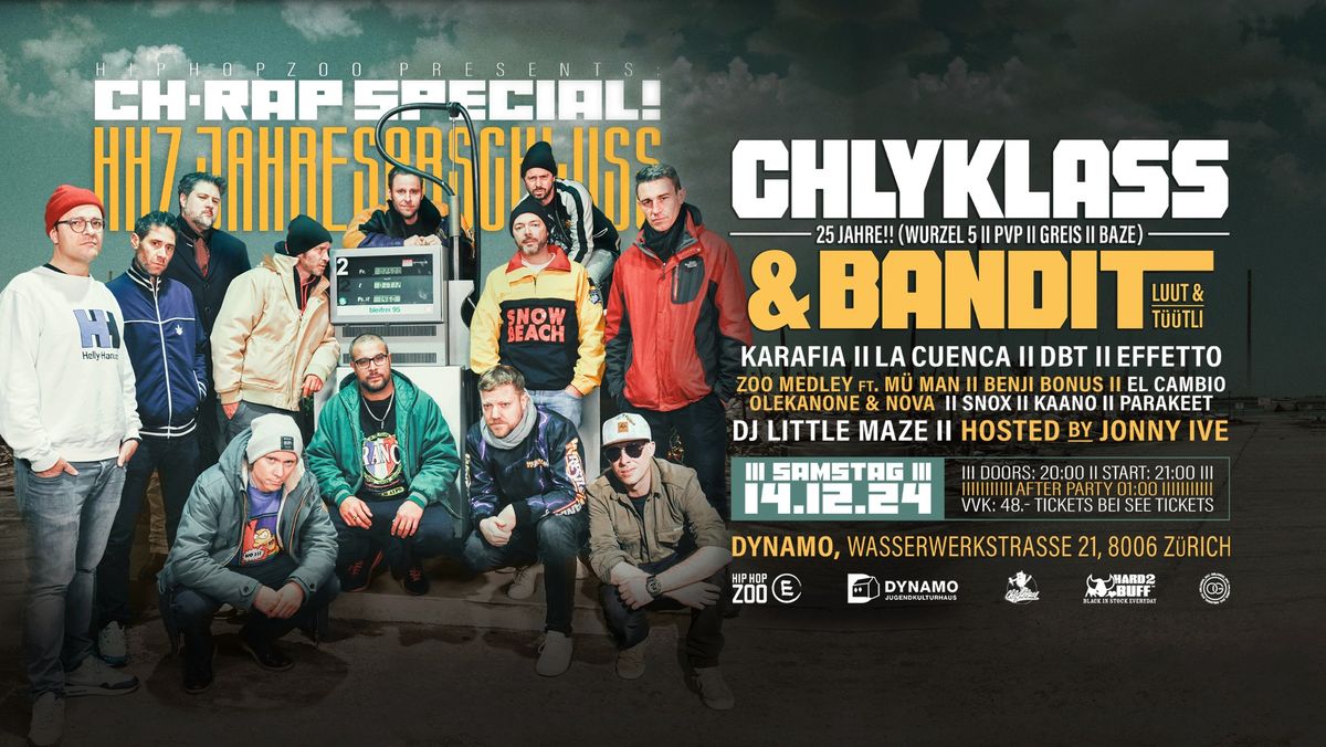 CHLYKLASS - 25 Jahre! + BANDIT live @ Dynamo Z\u00fcrich