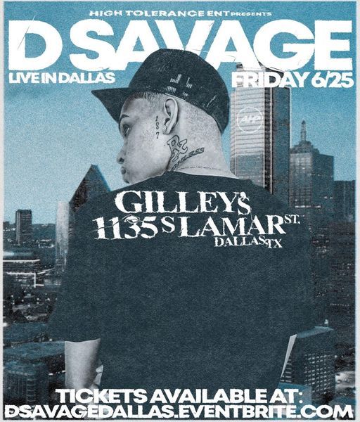 Dsavage Live Gilleys Gilley S Dallas Event Venues 25 June 21