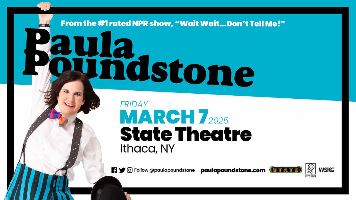 Paula Poundstone at The State Theatre of Ithaca