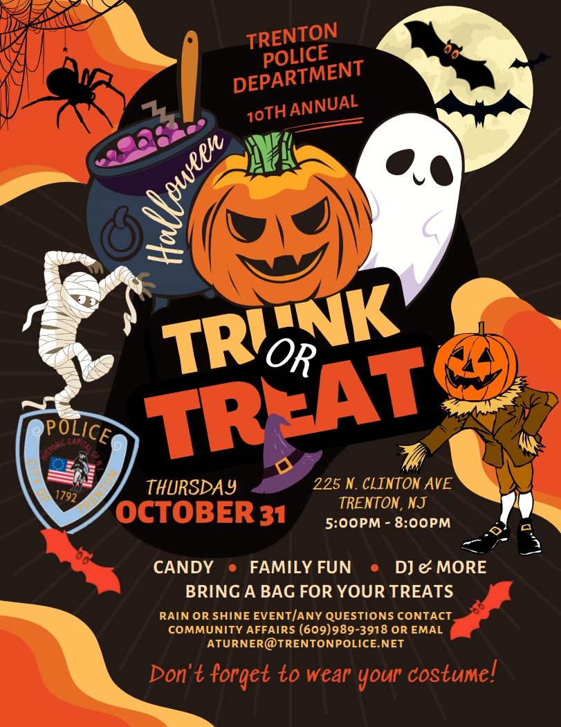 TPD 10th Annual Trunk or Treat