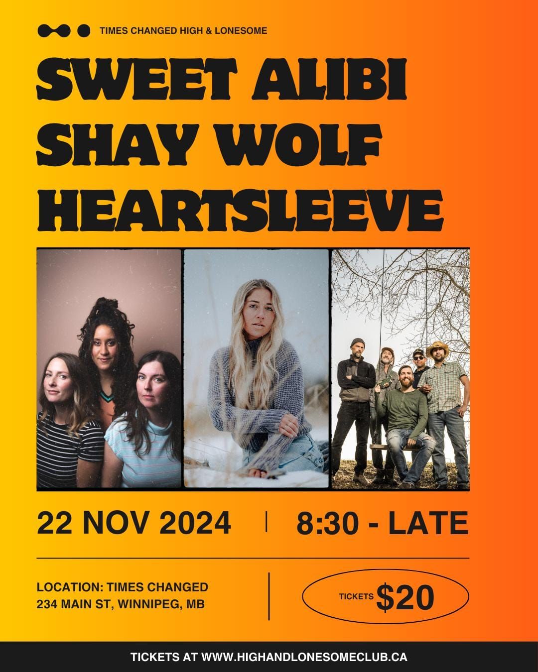 Sweet Alibi \/\/ Shay Wolf \/\/ Heartsleeve LIVE @ Times Change(d)