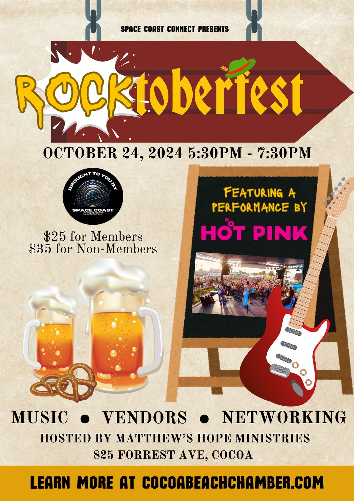 Space Coast Connect Presents ROCKTOBERFEST!