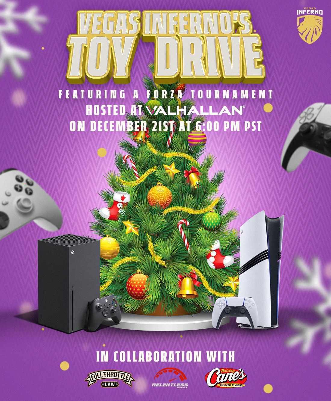 Vegas Inferno Toy Drive and Car Meet